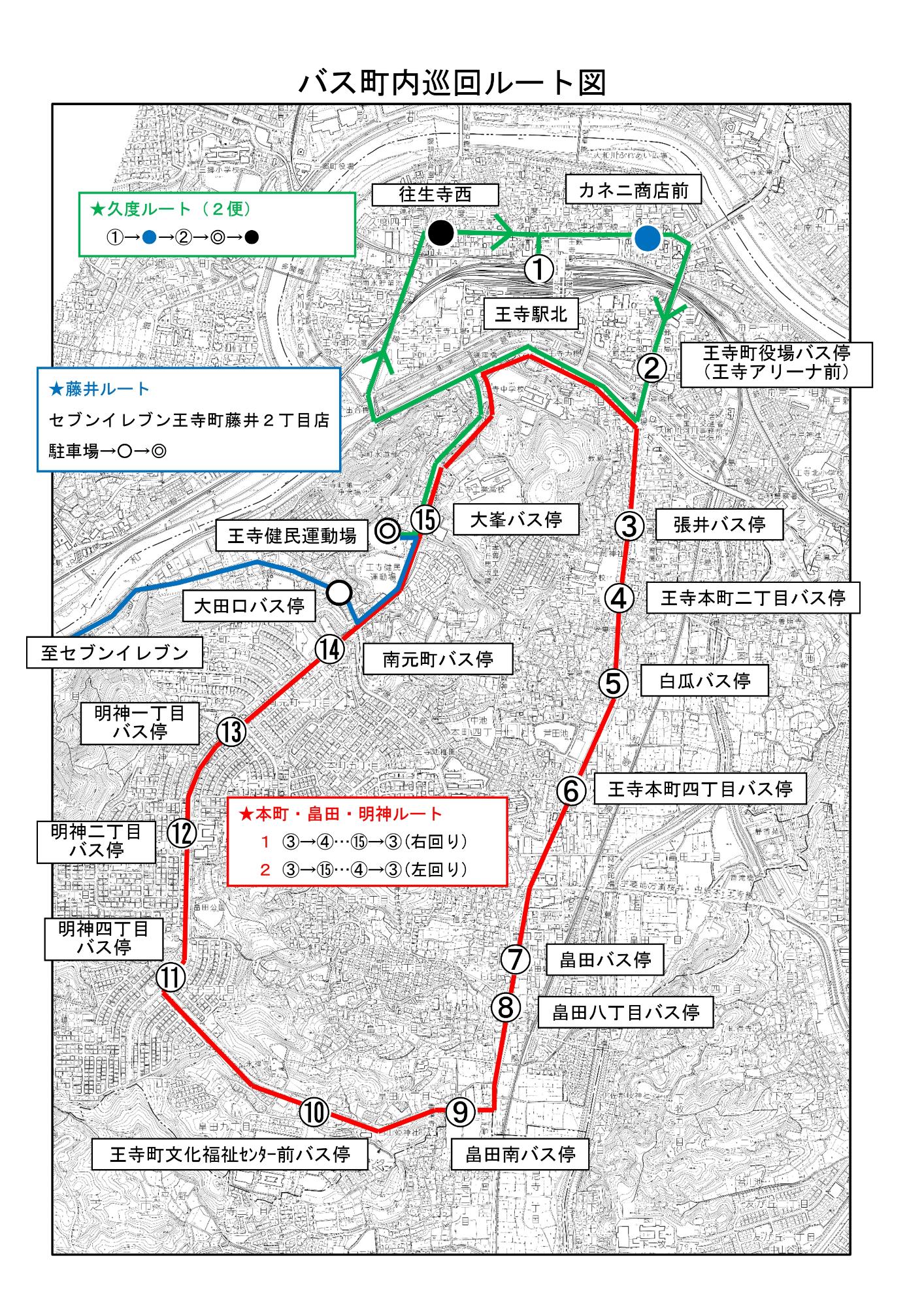バス運行ルート