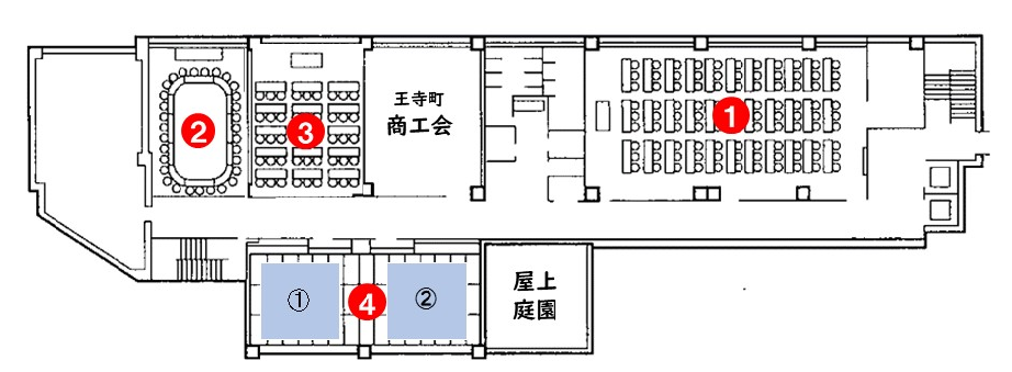 【やわらぎ会館】3階