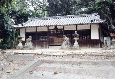 白山姫神社の拝殿
