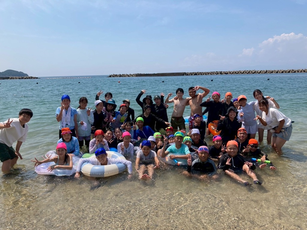 淡路島野外活動集合写真