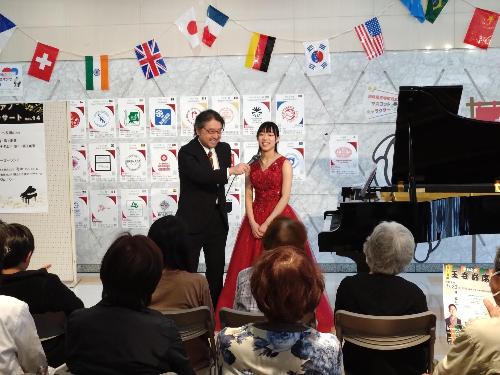 福島秀行さんと原田奏子さんのトーク