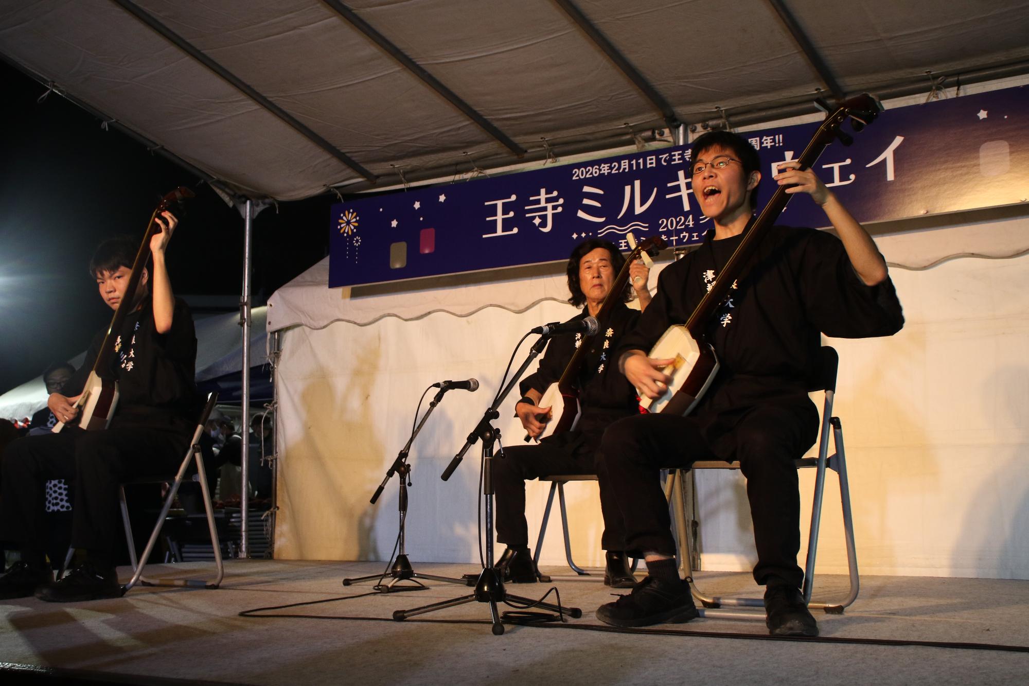 音楽ステージの様子